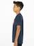 Kinder T-Shirt Batwing Levi's blau+weiß 1