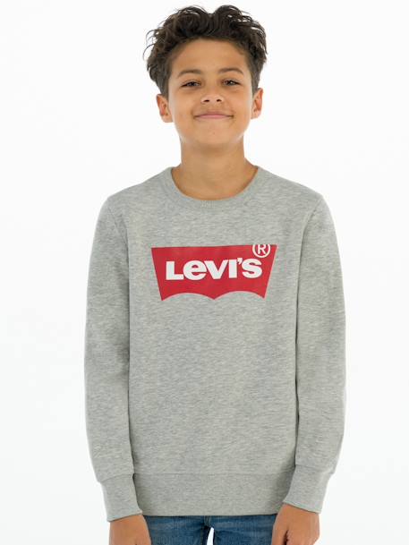 Jungen Sweatshirt Batwing Crewneck Levi's grau 7