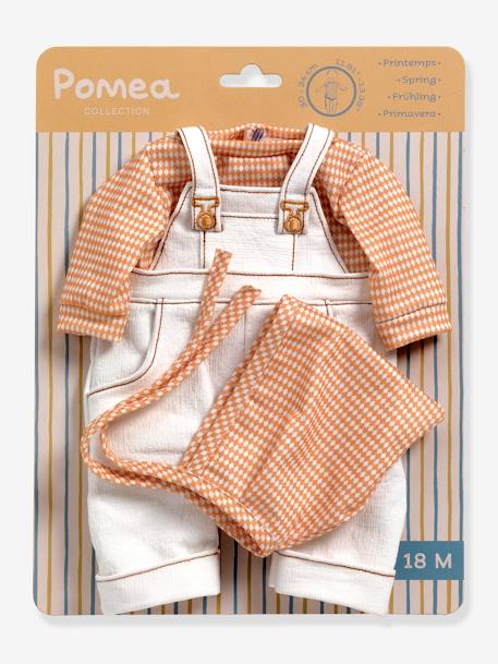 Puppen-Outfit Cannelle POMEA DJECO, 3 Teile braun 2