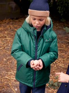 Jungenkleidung-Jungen Winterjacke mit Kapuze