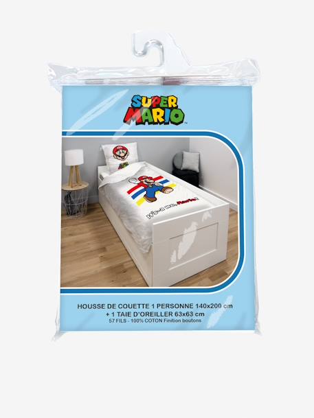 Kinder Bettwäsche-Set SUPER MARIO & LUIGI - weiß - 5