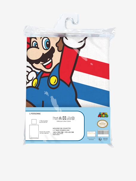 Kinder Bettwäsche-Set SUPER MARIO & LUIGI - weiß - 4