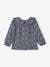 Mädchen Baby Bluse mit Bubikragen - dunkelblau - 2