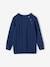 Jungen Pullover mit Zopfmuster - marine - 1