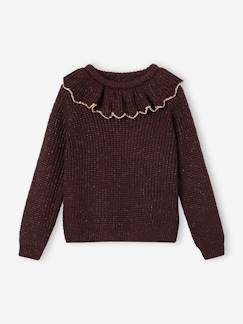 Mädchen Pullover mit Kragen  [numero-image]