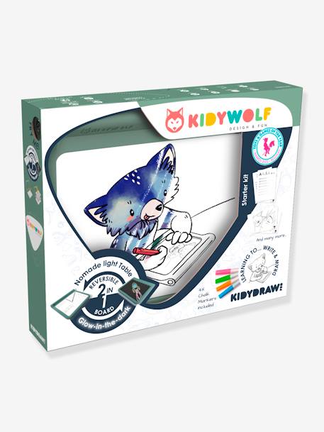 Kinder Leuchtpad KIDYDRAW-PRO KIDYWOLF khaki 7