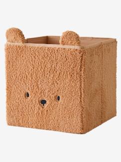 Kinderzimmer-Aufbewahrung-Boxen, Kisten & Körbe-Kinderzimmer Aufbewahrungsbox BÄR, Teddyfleece