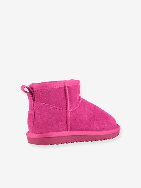 Warme Kinder Boots COLORS OF CALIFORNIA - camel+fuchsia+schwarz - 11