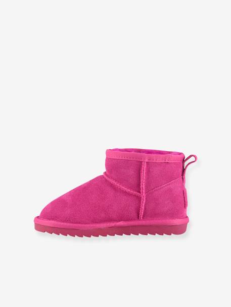 Warme Kinder Boots COLORS OF CALIFORNIA - camel+fuchsia+schwarz - 9