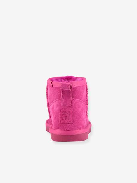 Warme Kinder Boots COLORS OF CALIFORNIA - camel+fuchsia+schwarz - 10