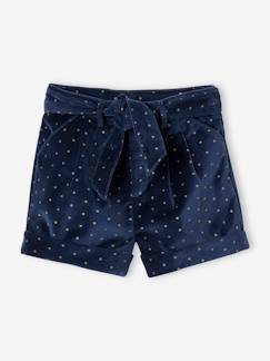 -Mädchen Shorts aus Samt