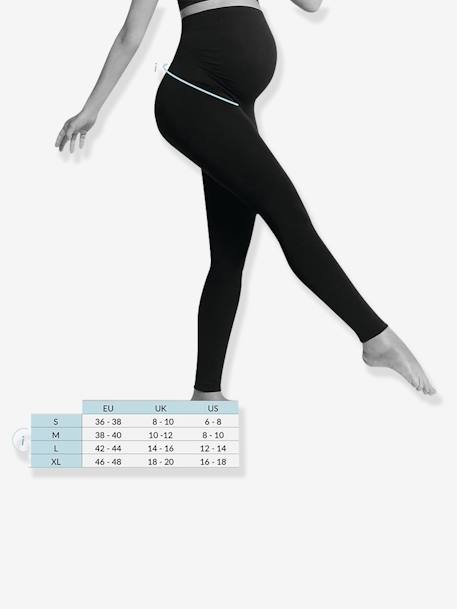 Umstands-Leggings mit Stützeinsatz CARRIWELL - schwarz - 4