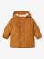 Baby-Set: Thermo-Regenjacke mit Webpelz und Matschhose, Recycling-Polyester karamell 3