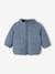 Baby Winterjacke mit abnehmbarer Kapuze, Recycling-Polyester graublau 4