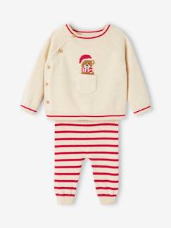 Baby Weihnachts-Set: Pullover & Hose Oeko-Tex -  - [numero-image]