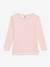 Kinder Thermo-Shirt mit Wolle PETIT BATEAU - rosa - 1