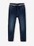 Bequeme Jungen Thermohose mit Schlupfbund Oeko-Tex blue stone+dunkelblau 8