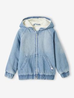 Jungen Jeansjacke mit Kuschelfutter  [numero-image]