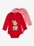 2er-Pack Baby Weihnachts-Bodys Oeko-Tex - rot - 1