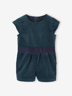 Kurzer Baby Overall aus Samt  [numero-image]