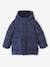 Jungen Wintermantel mit Recycling-Polyester - eisblau+marine - 9