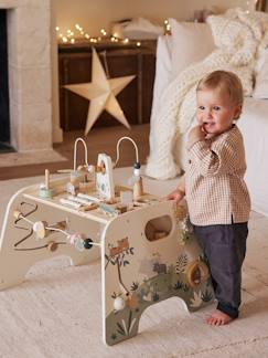 Mitwachsender Baby Activity-Tisch TANSANIA, Holz FSC®  [numero-image]