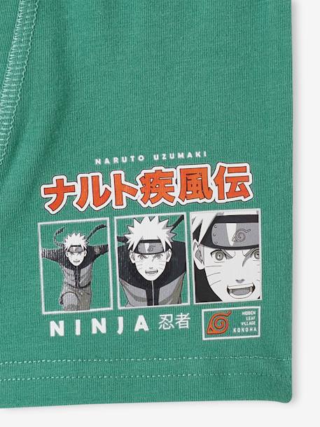 3er-Pack Jungen Boxershorts NARUTO UZUMAKI mintgrün 6