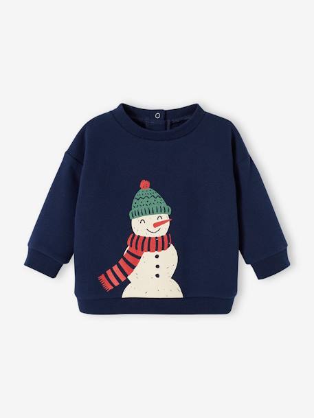 Baby Weihnachts-Geschenkset: Sweatshirt & Baggyhose marine 8