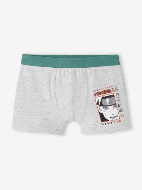 3er-Pack Jungen Boxershorts NARUTO UZUMAKI mintgrün 4