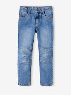 Jungenkleidung-Jungenhosen-Die UNVERWÜSTLICHE, robuste Jungen Straight-Jeans WATERLESS, Hüftweite SLIM Oeko-Tex