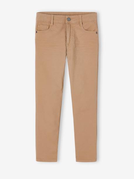 Die UNVERWÜSTLICHE, robuste Jungen Hose, gerades Bein beige+blau 4