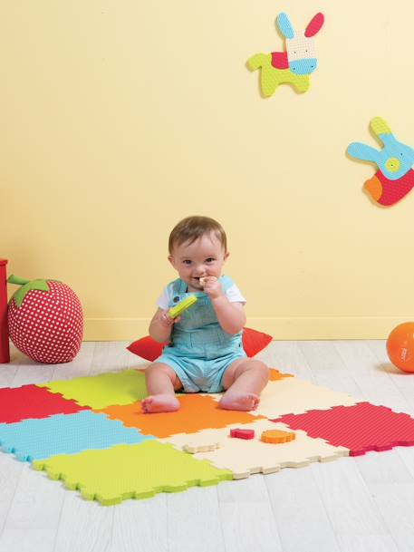 Baby Puzzle-Spielmatte aus Schaumstoff TOUCH LUDI mehrfarbig 2