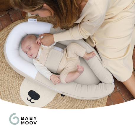 Babynestchen für Neugeborene Doomoo Cocoon BABYMOOV grau 2