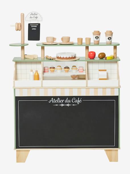 Kinder Kaffeebar ATELIER DU CAFÉ Holz FSC® natur 12