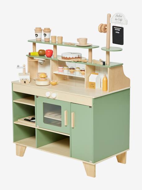 Kinder Kaffeebar ATELIER DU CAFÉ Holz FSC® natur 8