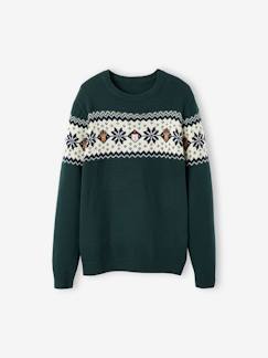 Umstandsmode-Pullover & Strickjacken-Eltern Weihnachts-Pullover Capsule Collection FAMILIE Oeko-Tex