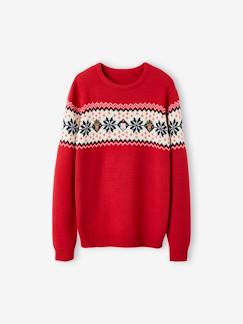 Eltern Weihnachts-Pullover Capsule Collection FAMILIE Oeko-Tex  [numero-image]