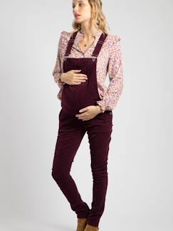 Umstandsmode-Latzhosen & Jumpsuits-Umstands-Latzhose aus Cord MERYL ENVIE DE FRAISE