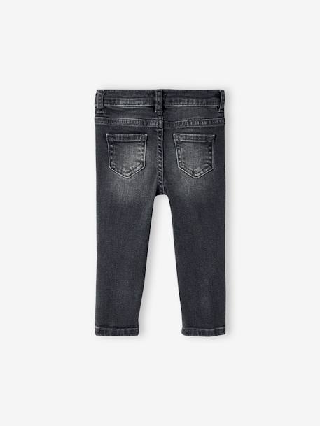 Gerade Baby Jeans BASIC Oeko-Tex - bleached+dark blue+grauer denim - 11