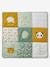 Baby Spieldecke/ Laufstalleinlage PANDAFREUNDE, Patchwork-Design Oeko-Tex - mehrfarbig - 1