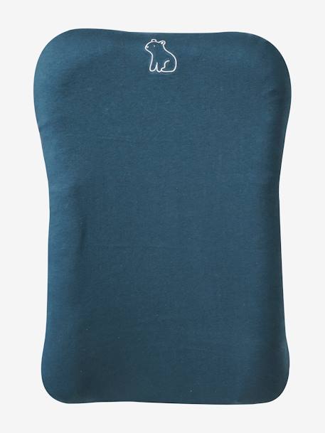 3er-Set Jersey-Schonbezüge für Baby Wickelauflage - pack graublau waldfreunde - 3