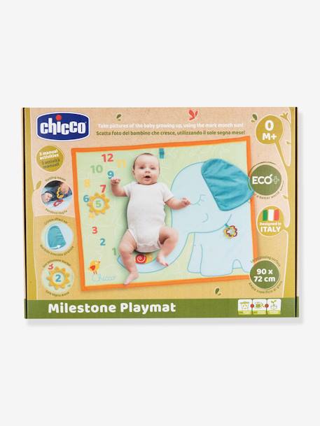 Baby Activity-Decke/Meilenstein-Decke ECO+ CHICCO - grün - 2