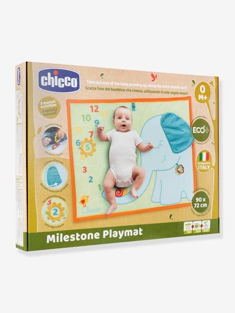 Baby Activity-Decke/Meilenstein-Decke ECO+ CHICCO - grün - 3