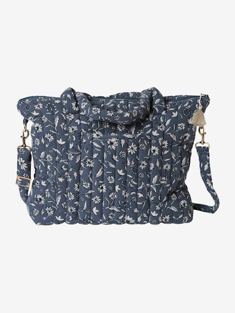 Wickeltasche PLUME, personalisierbar beige bedruckt/hygge+blau indien blume+rosa/folklore blumen+rosa/hippie vintage+weiß bedruckt+weiß geblümt/flora+weiß pfeilsymbole 8