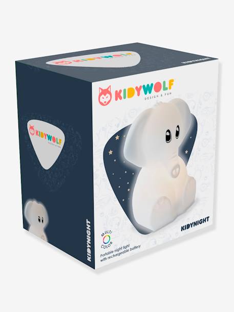 Kinderzimmer Elefanten-Schlummerlicht Kidynight KIDYWOLF weiß 2