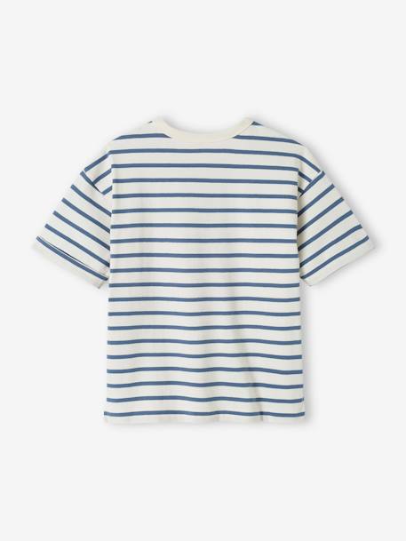 Capsule Mix & Match: Kinder Ringel-T-Shirt, personalisierbar Oeko-Tex blau gestreift 2