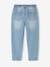 Mädchen Mom-Fit-Jeans, WATERLESS Hüftweite REGULAR double stone+jeansblau 2