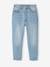 Mädchen Mom-Fit-Jeans, WATERLESS Hüftweite REGULAR double stone+jeansblau 1