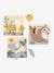 3er-Set Baby Puzzles TANSANIA aus Holz FSC® - gelb - 4