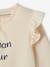 Baby T-Shirt mit Schriftzug Bio-Baumwolle hellrosa+wollweiß 7